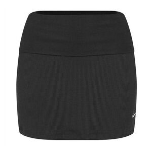 Nike Womens/Ladies Ribbed Mini Skirt / Black/Sail